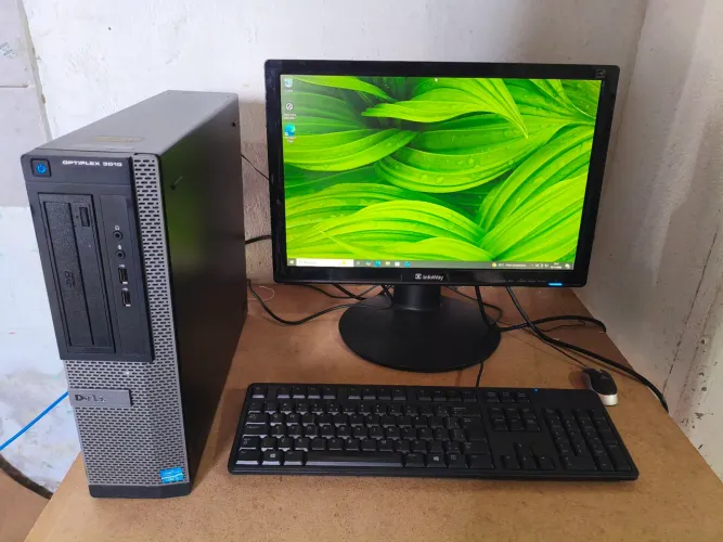 Dell I5 - 10GB ram - SSD 256HD - Computador Completo - Tela 20" 75hz