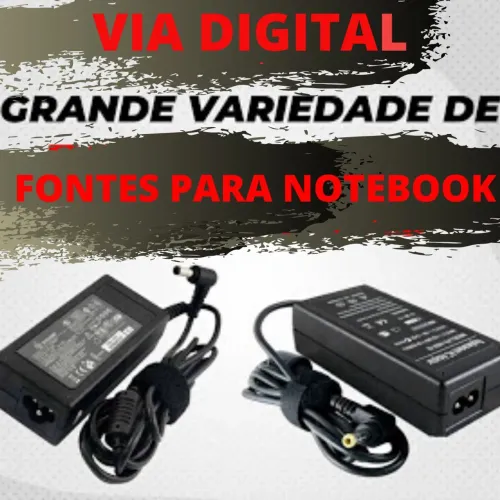 Fontes para Notebook - Grande Variedade de marcas novos com garantia