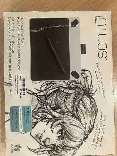 Tablet Wacom Intuos Draw Mesa Digitalizadora 