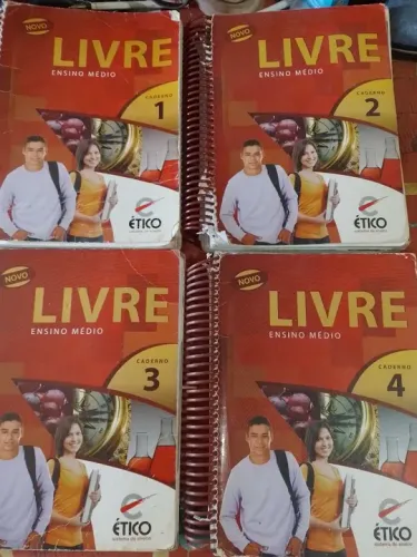 Livros Didáticos Ensino Médio - Completo!