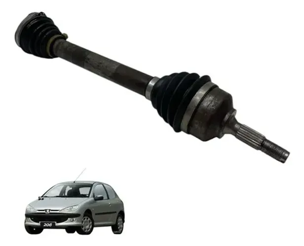 Semi Eixo Dianteiro Lado Direito Peugeot 206 1.4 2004 2005 2006 2007 2008 Original
