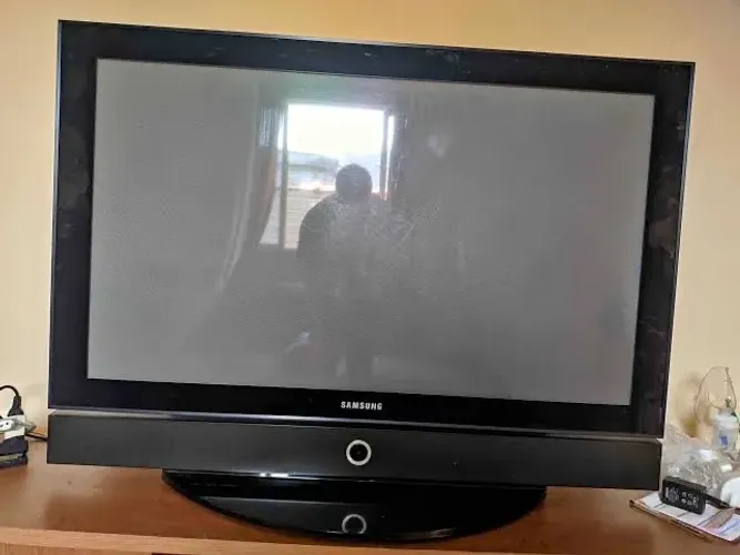 tv samsung plasma display pl42s5s - RETIRADA DE PEÇAS
