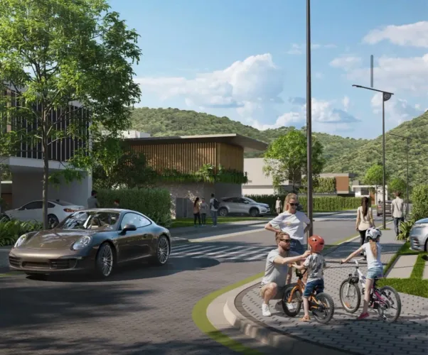 Terreno em condomínio fechado com infraestrutura completa