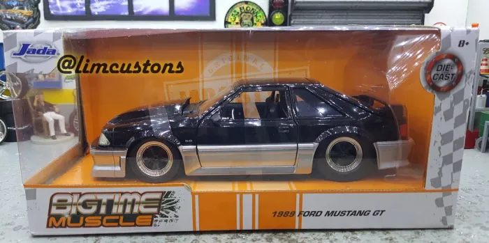 Jada toys 1:24 - Ford Mustang GT 1989
