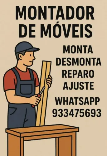 MONTADOR DE MÓVEIS - CAIEIRAS -FRANCO DA ROCHA - FRANCISCO MORATO  E REGIÃO!