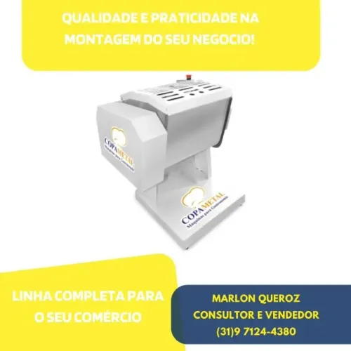Amassadeira Semi Rápida 15Kg Copametal Bivolt