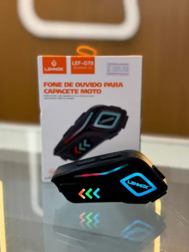 Fone de Ouvido Bluetooth 5.3 Premium Capacete Moto