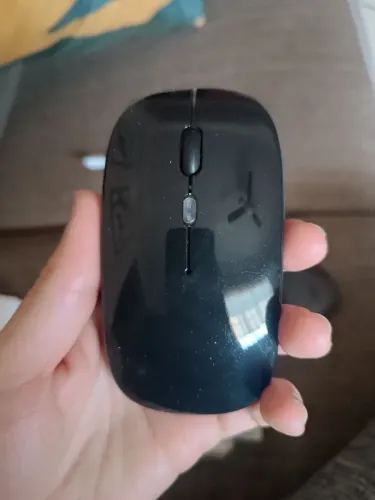 Mouse Sem Fio RGB + Cabo USB - Ideal para PC/Notebook/Tablet