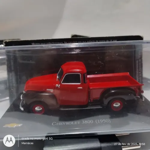 Coleção Chevrolet nr 35, Pickup 3800 (1950) - Miniatura
