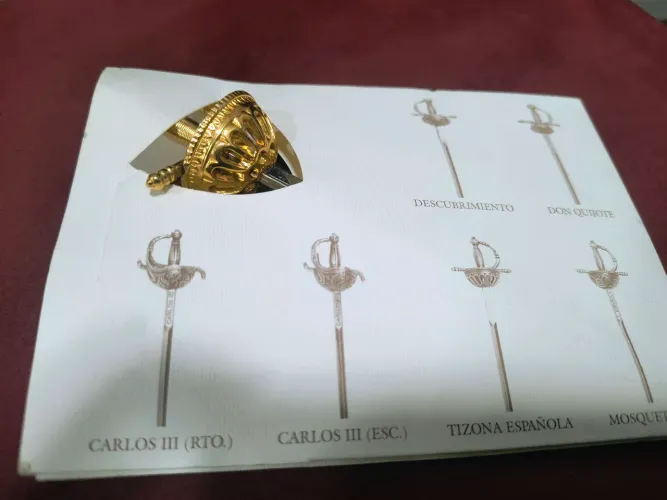 Abridor de cartas espanhol tizona- Colecionador