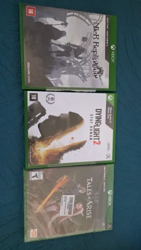 Jogos Xbox mídia física 