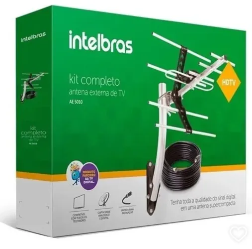 Antena externa para TV digital (Intelbras AE3010)