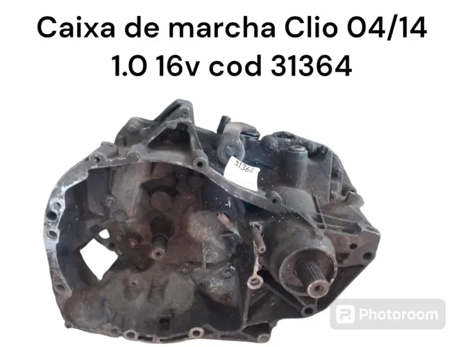 Caixa de marcha Clio 1.0 16v 04/14 cod 31364
