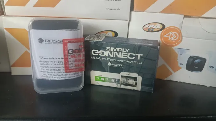 Motor para portão vendemos Módulo Wi-Fi Connect Rossi para motor de portão garagem