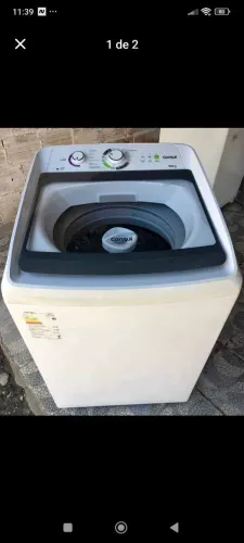 Máquina de Lavar Consul 12Kg semi nova entrego o testo na hora aceito cartão