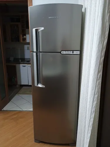 Geladeira Brastemp Inox Clean Turbo Frost Free - Não Funciona<br>