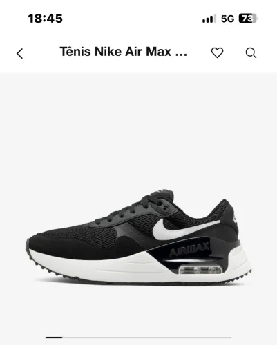 Tênis Original NIKE  (NOVO) AIR MAX SYSTM
