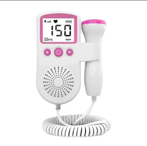 Doppler fetal Ultrassom Ouvir Batimentos Bebe Monitor