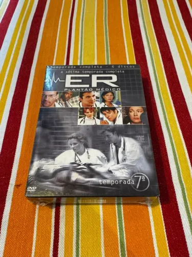 Box DVD's Lacrado - ER Plantão Médico - Sétima (7ª) Temporada