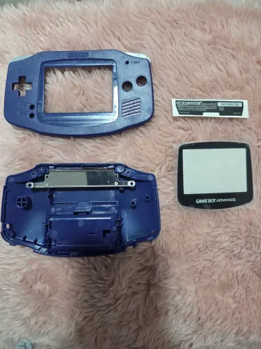 Carcaça Game Boy Advance azul índigo