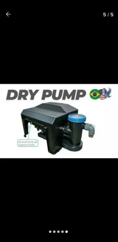 TAMPA PRETA PARA BOMBA DRY PUMP IGUI