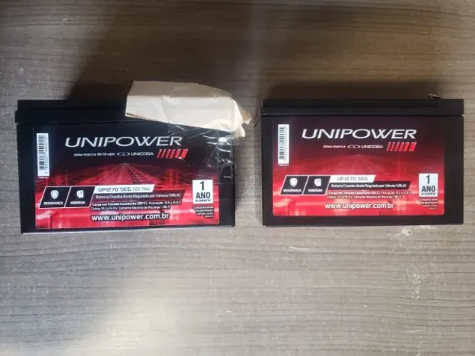 BATERIA 12V X7 AMP. UNIPOWER