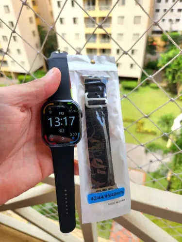 Smartwatch W29 Pro C/ Pulseira extra e Película de BRINDE 