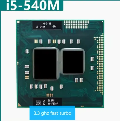Processador i5 540m pentium 3.3 ghz para chipset hm55 - novo temos i7 620m i5 560m i5 520m