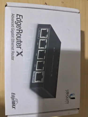 Roteador Ubiquiti EdgeRouterX