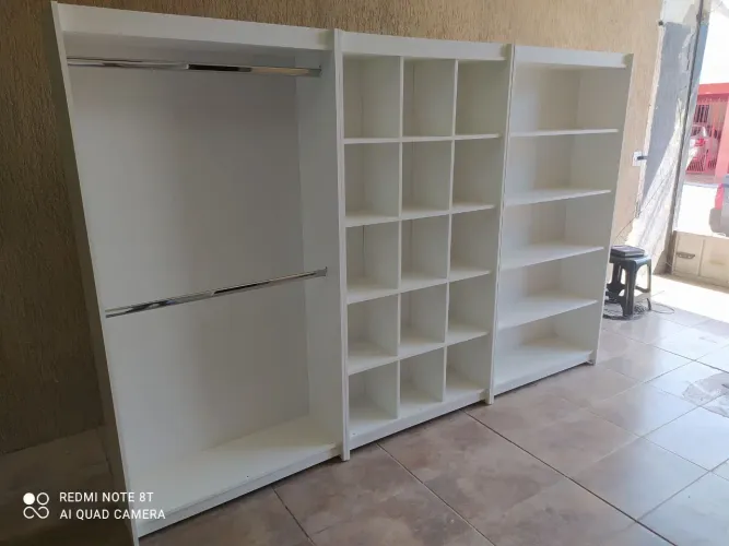 CLOSET PRATELEIRA COLMEIA CABIDEIRO - NOVO - ENTREGA RÁPIDA