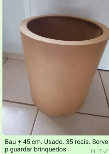 Baú para guardar brinquedos
