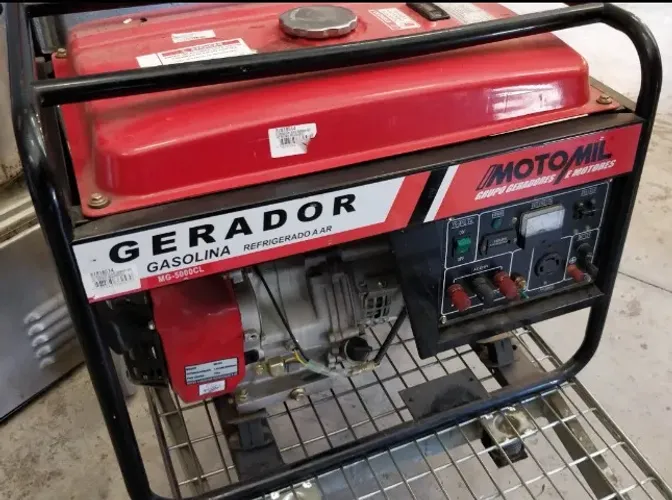 Gerador de energia gasolina MOTOMIL - modelo MG-5000CL