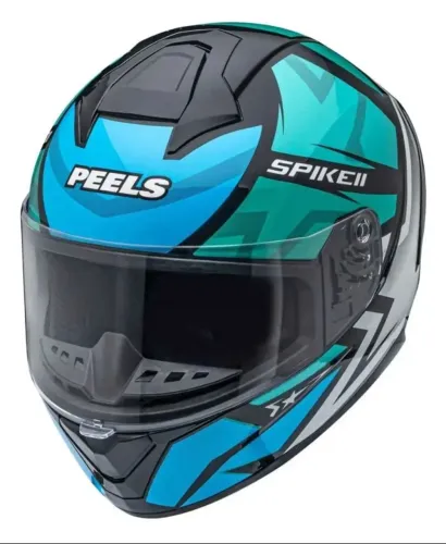 Capacete de Moto Spike II - Tamanho 60 NOVO