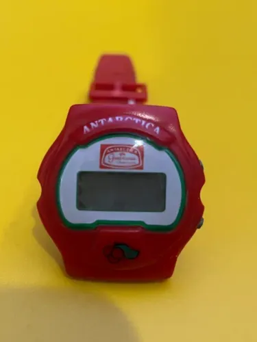 Relógio Digital Guaraná Antarctica Vintage anos 80 