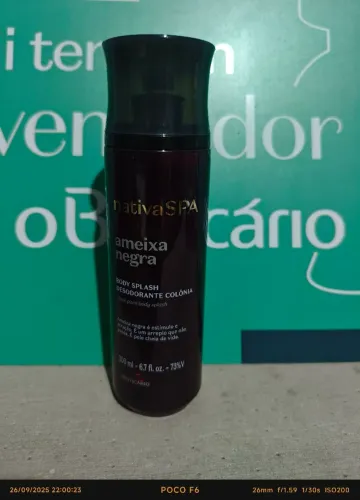 Body Splash Nativa SPA da Boticário(Jasmim Sambac, Lilac, Ameixa Negra)