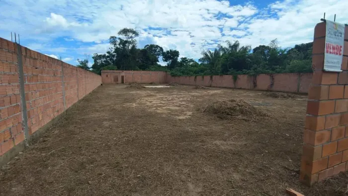Transfiro lote 1000 m², lote plano, murado, edícula em construção,  Chacara Rio Negro