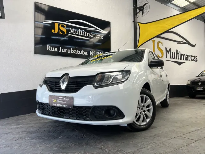 Sandero Authentique Flex 1.0 2017 *COMPLETO* Oportunidade Única!!!