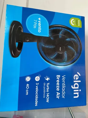Ventilador breeze air turbo 140W 7 pás 40cm - faço entrega