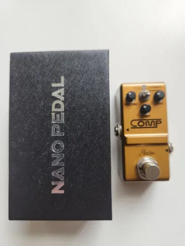 Pedal nano para guitarra Rowin Compressor