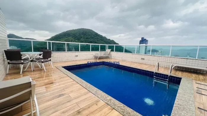 Apartamento venda 3 quartos varanda gourmet Itararé São Vicente/SP