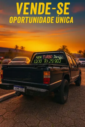 Mitsubishi L200 2.5 4X4 CD Turbo Diesel 1998