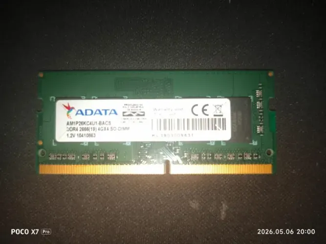 MEMÓRIA 4GB DDR4 2666MHZ NOTEBOOK