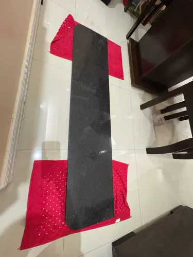 Pedra para balcão em granito verde Ubatuba polido - novo, nunca instalado
