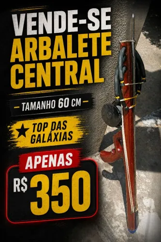 Vende arbalete para pescaria subaquática