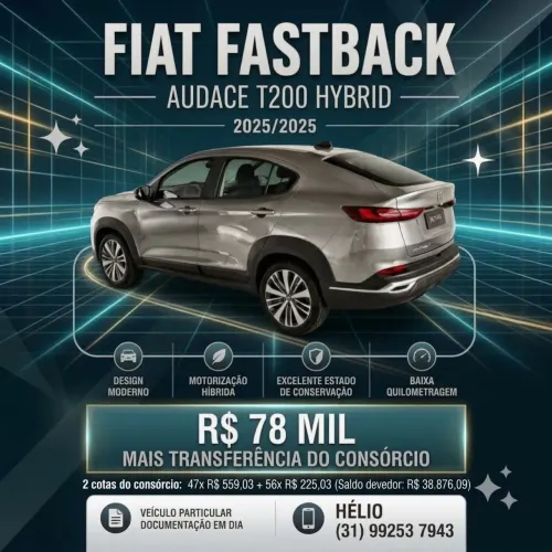 Fiat Fastback Audace 200 TB AUT (hibrído) 2025