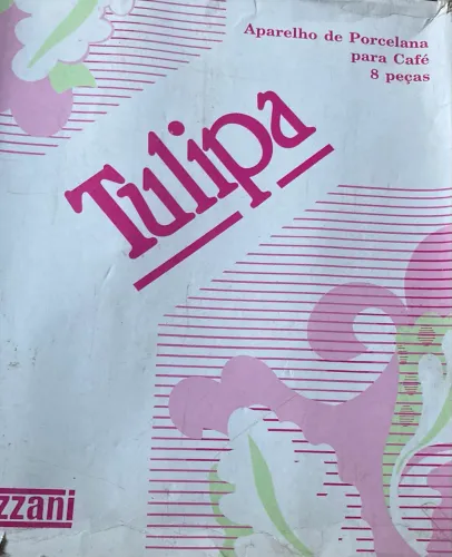 Aparelho de Porcelana para café 8 peças 