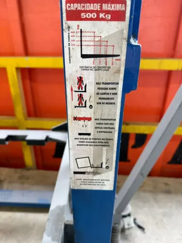 Plateteira 500 Kg