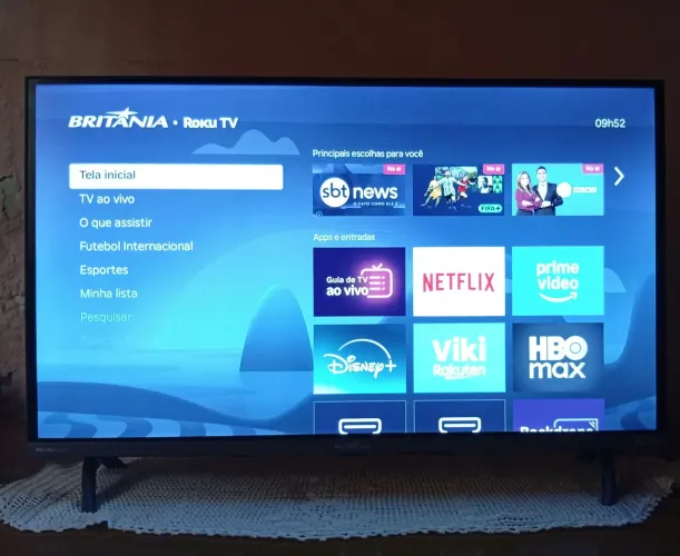 Smart TV 32" sistema Roku