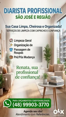 Diarista São José e região 