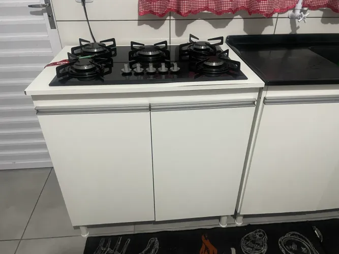 Jogo de cozinha com cooktop philco 5 bocas